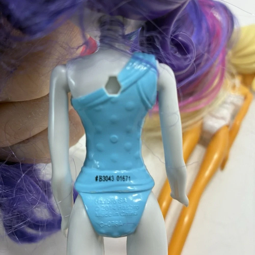 My Little Pony Equestria Girls Doll Lot of 5 Pinkie Pie Rarity Rainbow Dash 9